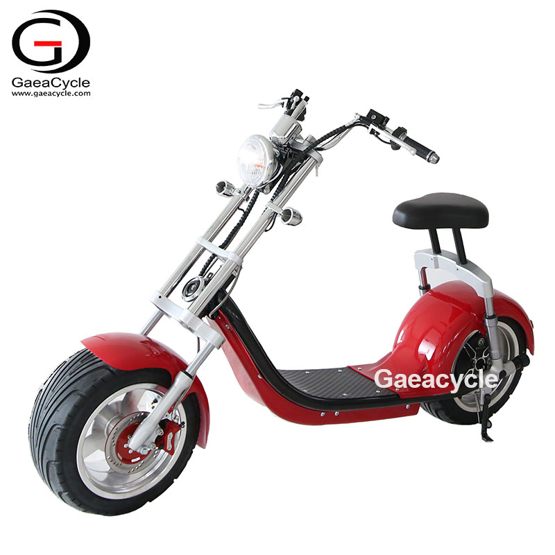 Lithium Battery Citycoco Fat Tire Electric Scooter with Seat, 2000W Brushless Motor | Electric Scooter Manufacturer | GaeaCycle