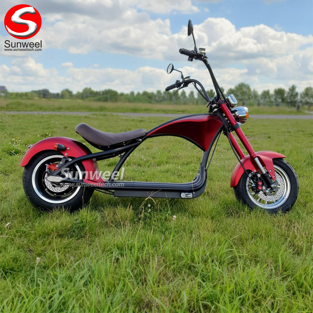 2000w M1 Powerful 60v Voltage Electric Scooter Chopper Citycoco Holland Warehouse Stock