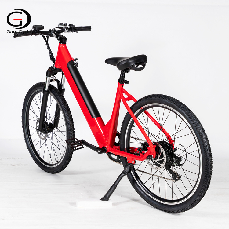 26 Inch Electric Bicycle Step Through Ebike 250W Lithium Battery Shimano 6-Speed | GaeaCycle Wholesale Electric Bikes