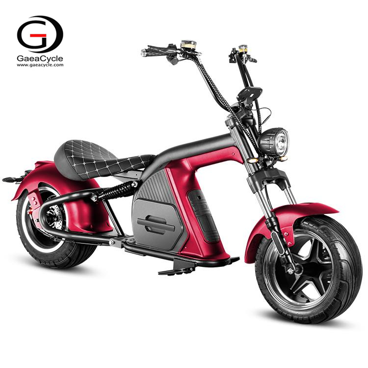 Fast Electric Scooter 30Ah Long Range Citycoco Fat Tire Scooters 3000w High Powered Motorcycle