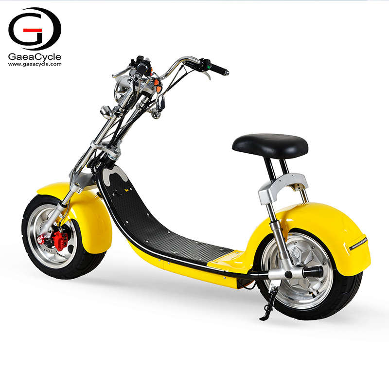 Lithium Battery Citycoco Fat Tire Electric Scooter with Seat, 2000W Brushless Motor | Electric Scooter Manufacturer | GaeaCycle