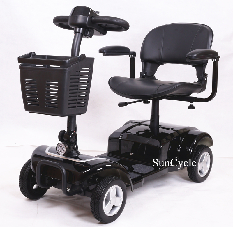 Suncycle Mobility Scooters Electric 4 Wheel Handicapped Scooter For Elderly Adult