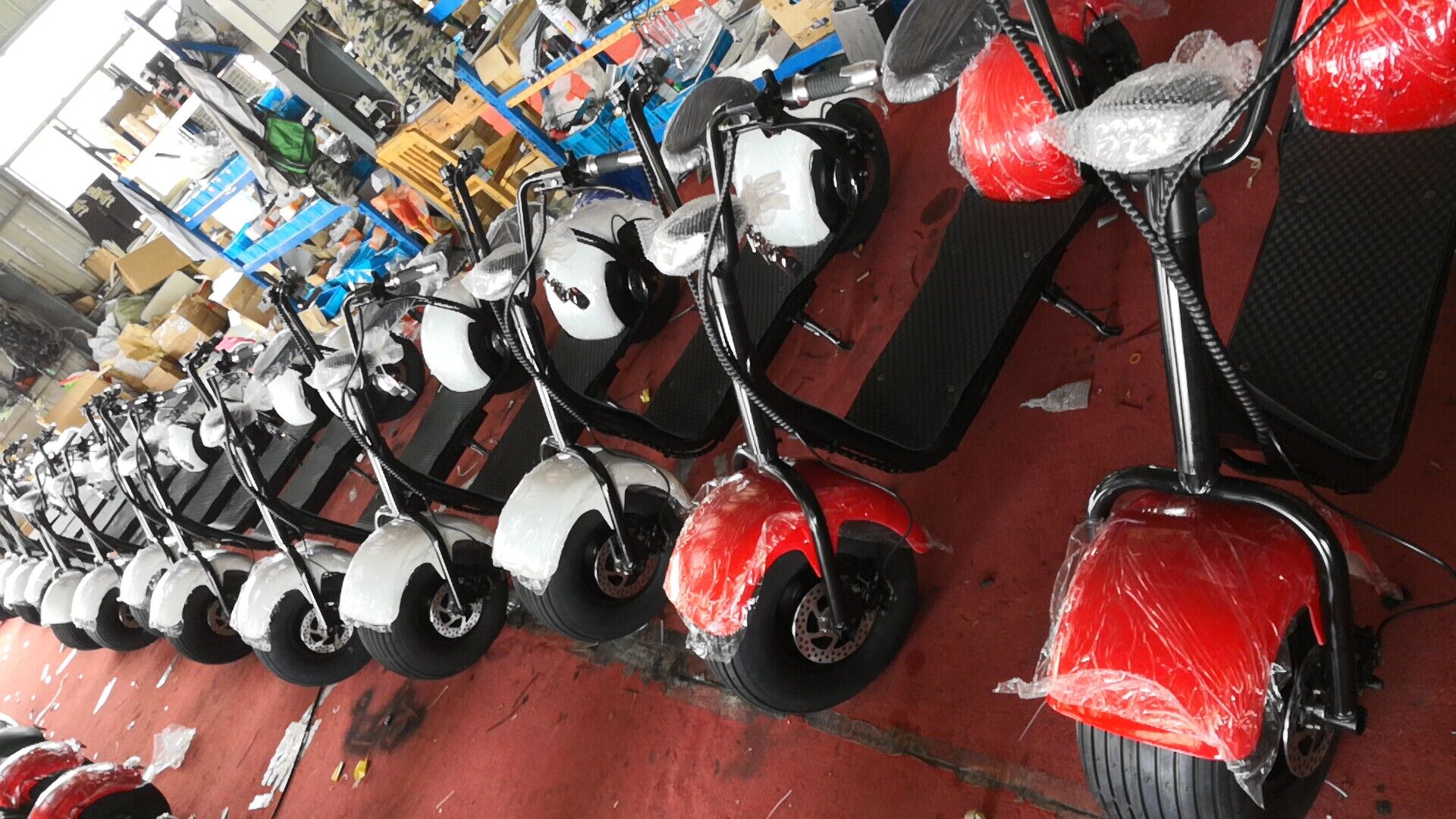 Production of electric scooter in this week
