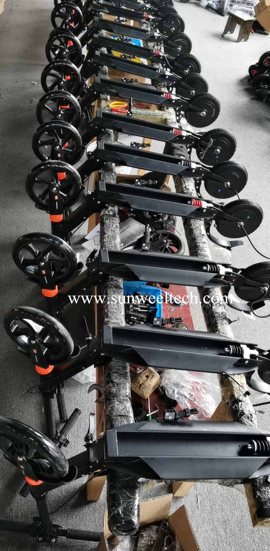 500PCS POWER ASSIST SCOOTER E9 SEND TO EUROPE