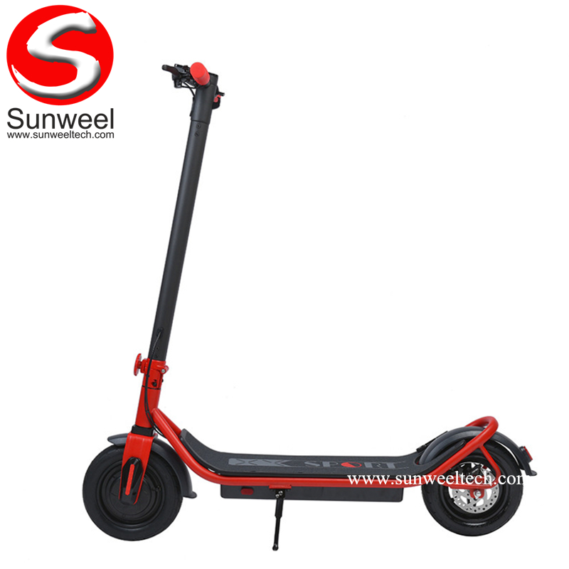 Lithium Battery 36v 350w Best Long Range Folding Electric Scooter for Sale 